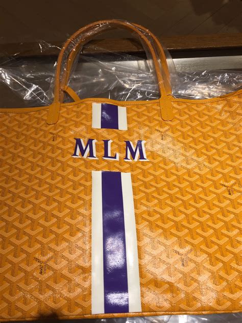 goyard personalized bag|goyard bags outlet store.